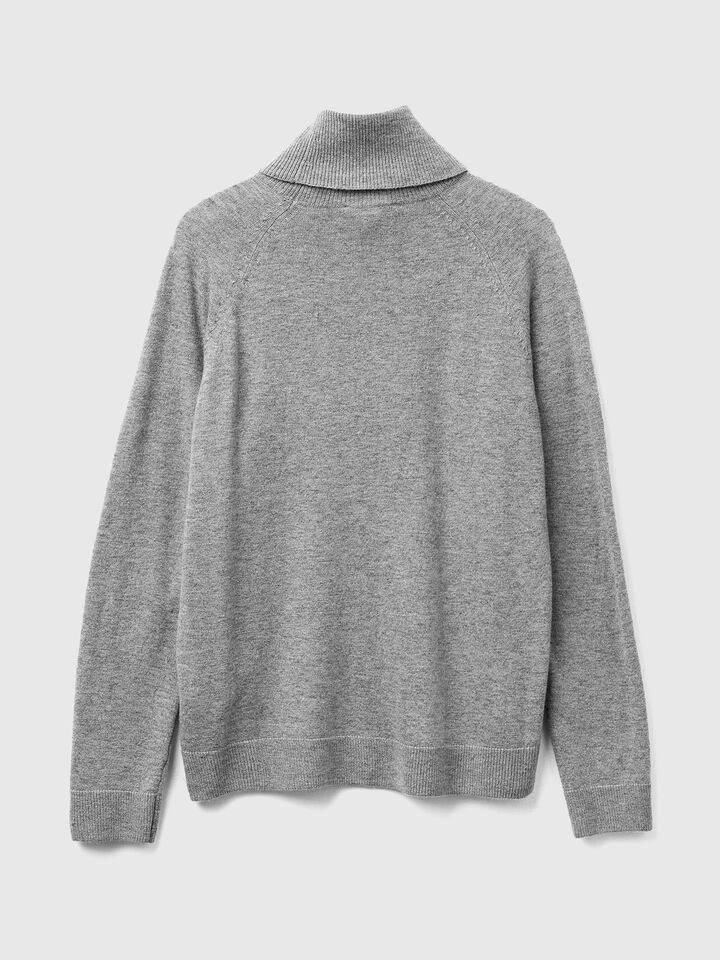 TURTLE NECK SWEATER Femme image number 5